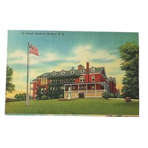 St. Joseph Hospital Nashua New Hampshire Postcard Vintage Unposted Color 76909